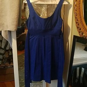 Cobalt blue dress